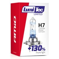Żarówka halogenowa H7 12V 55W LumiTec LIMITED +130% - AMIO AMI02133 — zdjęcie 3