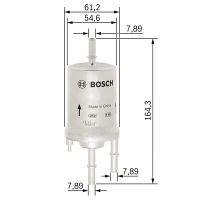 Filtr paliwa, wtrysk benzyny - BOSCH F 026 403 008 — zdjęcie 2