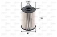 Filtr paliwa wkład diesel - VALEO 587924 — zdjęcie 2
