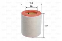 Filtr powietrza - VALEO 585763