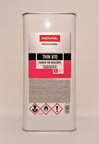 Novol-thin870 rozcienczalnik do baz 5l NOV32146