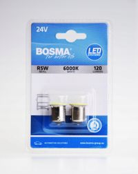 Led 24v 1xled cob ba15s biala 6000k - BOSMA LED7336 — zdjęcie 2
