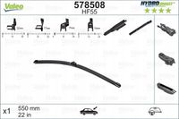 Pioro wycier 550 hf55 hydroconnect - VALEO 578508 — zdjęcie 2