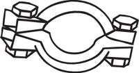 Obejma układu wydechowego - BOSAL BOS254-121