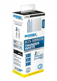 Dwupak xenon d2s pk32d-2 5000k thunder - BOSMA LED7206