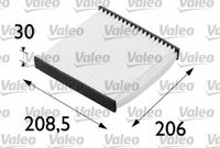 Filtr kabinowy pc essential / zwykly - VALEO 698594 — zdjęcie 2