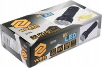 Zestaw latarka uv 21led i okulary - VOREL YAT82756 — zdjęcie 4