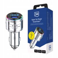 Transmiter 3w1 48W QC PD PPS USB-C USB-A 3mk Hyper Car Power Transmitter - 3MK TRANSMITERFM — zdjęcie 2