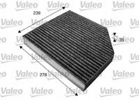 Filtr kabinowy węglowy PC - VALEO 715580 — zdjęcie 2