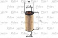 Filtr oleju wkład - VALEO 586553 — zdjęcie 2