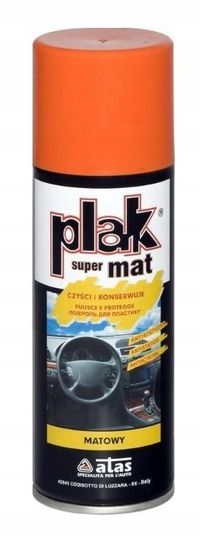 Plak supermat 200 pomarancza PARSCPLM-200-POM