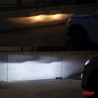 Żarówki samochodowe LED seria BF H8 H9 H11 H16 6000K Canbus - AMIO AMI02245 — zdjęcie 5