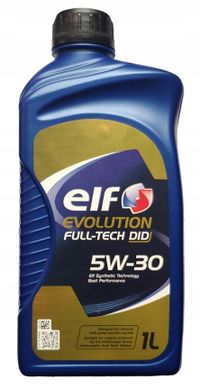 Olej ELF 5W-30 Evol Fulltech DID 1L OLEELF5W30EVODID1