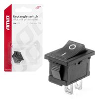 Włącznik przełącznik prostokątny ON OFF 12V 24V - AMIO 03082