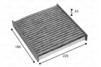 Filtr kabinowy weglowy pc protect / - VALEO 715818 — zdjęcie 2