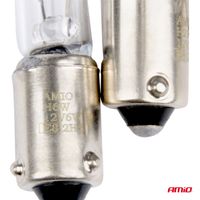 Żarówki halogenowe H6W 12V 6W BAX9S 2szt. blister - AMIO AMI03355 — zdjęcie 3