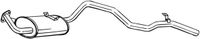 Tłumik układu wydechowego tył - BOSAL BOS286-013