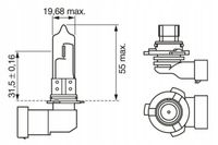 Żarówka, Pure Light - BOSCH 1 987 301 062 — zdjęcie 3
