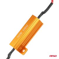 Rezystor CANBUS opornik do żarówek LED 10ohm 50W - AMIO AMI04096 — zdjęcie 3