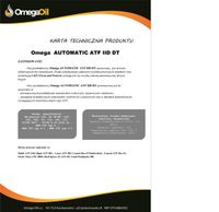 Olej omega automatomatic atf iid dt 20l - OMEGA OIL OLEOMEDT20L — zdjęcie 2