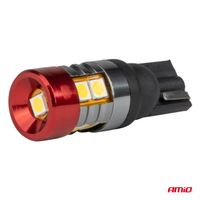 Żarówki LED CANBUS T10 W5W 9 SMD 3030 White 12V 24V - AMIO AMI04242 — zdjęcie 3