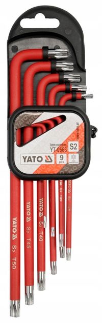 Zestaw Kluczy TORX 9szt. - YATO YATYT-0563