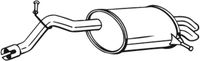 Tłumik układu wydechowego tył - BOSAL BOS190-193