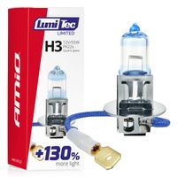 Żarówka halogenowa H3 12V 55W LumiTec LIMITED +130% - AMIO AMI02131