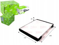 Filtr kabinowy 243x204x19 - VALEO 715592