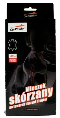 Mieszek na lewarek czarny czerwona nic - CARPASSION CPA10055