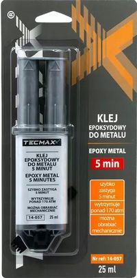 Tecmaxx klej epoksydowy do metalu 25ml AMT14-057