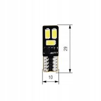 Led 12/24v 6xled smd5730 t10 biala 6000k - BOSMA LED7381 — zdjęcie 4