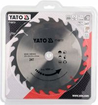 Tarcza TCT do Drewna 255x24TX30MM - YATO YATYT-60731 — zdjęcie 2