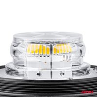 Lampa ostrzegawcza błyskowa kogut 36 LED magnes R65 R10 12V 24V W03m - AMIO AMI02295 — zdjęcie 4