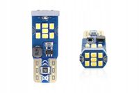Żarówki LED CANBUS 21SMD UltraBright 2016 T10 W5W White 12V 24V - AMIO AMI02445