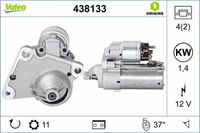 Rozrusznik nowy - VALEO 438133 — zdjęcie 2
