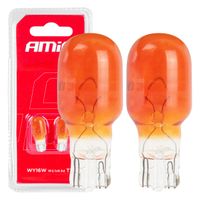 Żarówki halogenowe T15 WY16W W2.1x9.5d 12V 2 szt. - AMIO AMI02550
