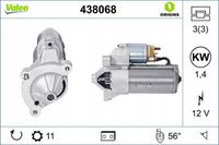 Rozrusznik nowy - VALEO 438068 — zdjęcie 2
