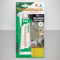 Silikon sanitarny biały 70ml - TECHNICQLL TCHS-089
