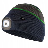 Czapka z latarka ladowana z usb - NEO TPX81-630
