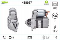 Rozrusznik nowy - VALEO 438027 — zdjęcie 2