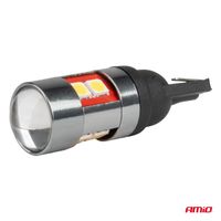 Żarówki LED CANBUS T10 W5W 9 SMD 3030 White 12V 24V 36V 48V - AMIO AMI04244 — zdjęcie 4