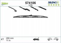 Pioro wycier 280 szkielet v28 silencio - VALEO 574106 — zdjęcie 2