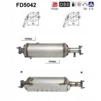 Filtr cząstek stałych dpf + kat. hyundai tucson 2,0crdi 06- - AS FD5042