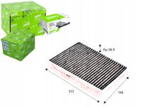 Filtr kabinowy węglowy - VALEO 715704