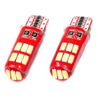 Żarówki LED CANBUS 15SMD 4014 T10e W5W SILCA White 12V - AMIO AMI01443 — zdjęcie 4