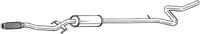 Tłumik układu wydechowego środkowy - BOSAL BOS292-045