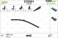 Pioro wycier 380 hf38 hydroconnect - VALEO 578501 — zdjęcie 2