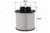 Filtr paliwa wkład diesel - VALEO 587932 — zdjęcie 2