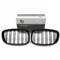 Grill bmw podwójna listwa, czarny połysk, bmw 5 f07 - SKV ESEN 66SKV178